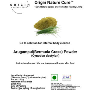 Arugampul (Bermuda Grass) Powder